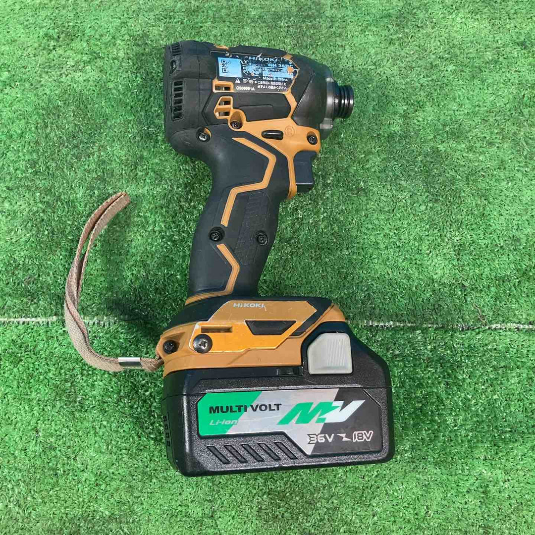★ハイコーキ(HIKOKI ※旧:日立工機) コードレスインパクトドライバ WH36DC(2XPS)(GC) カラープレート付【岩槻店】
