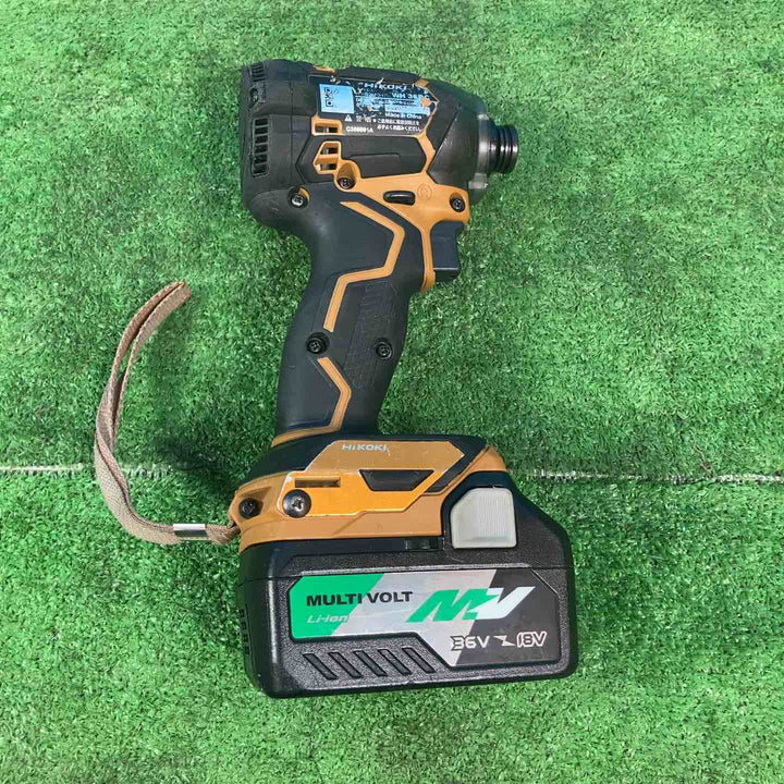 ★ハイコーキ(HIKOKI ※旧:日立工機) コードレスインパクトドライバ WH36DC(2XPS)(GC) カラープレート付【岩槻店】