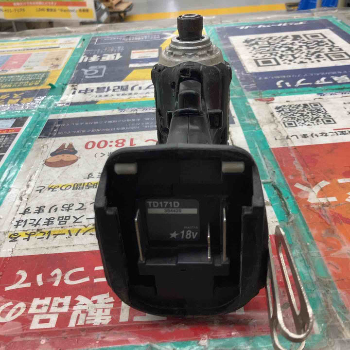 ★マキタ(makita) コードレスインパクトドライバー TD171DZB【戸田店】