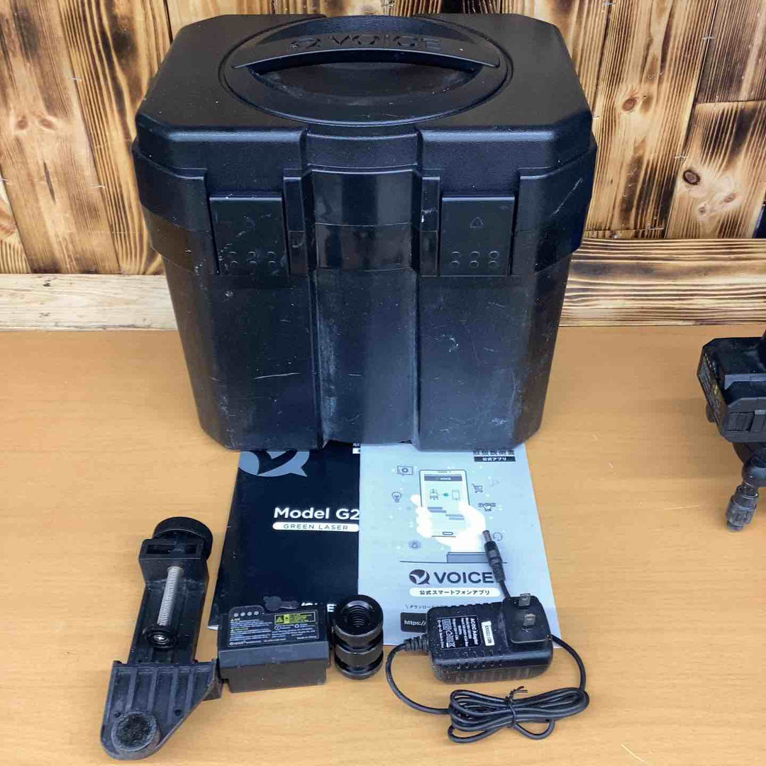 ◇VOICE レーザー墨出し器 グリーンレーザー Model-G2【越谷店】
