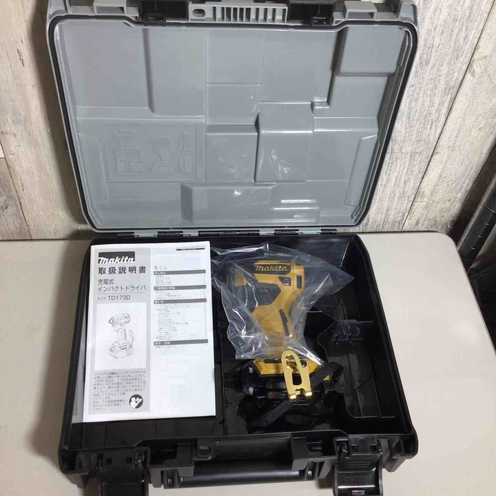 【未使用品】 マキタ makita コードレス インパクトドライバー TD173DGXPY LTX20周年限定色 プレミアムイエロー 本体＋ケース 20周年 【戸田店】