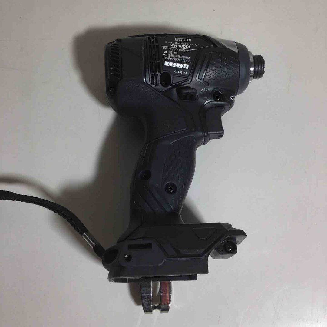 ★ハイコーキ(HIKOKI ※旧:日立工機) コードレスインパクトドライバー WH18DDL(2LFCK)(B)【戸田店】