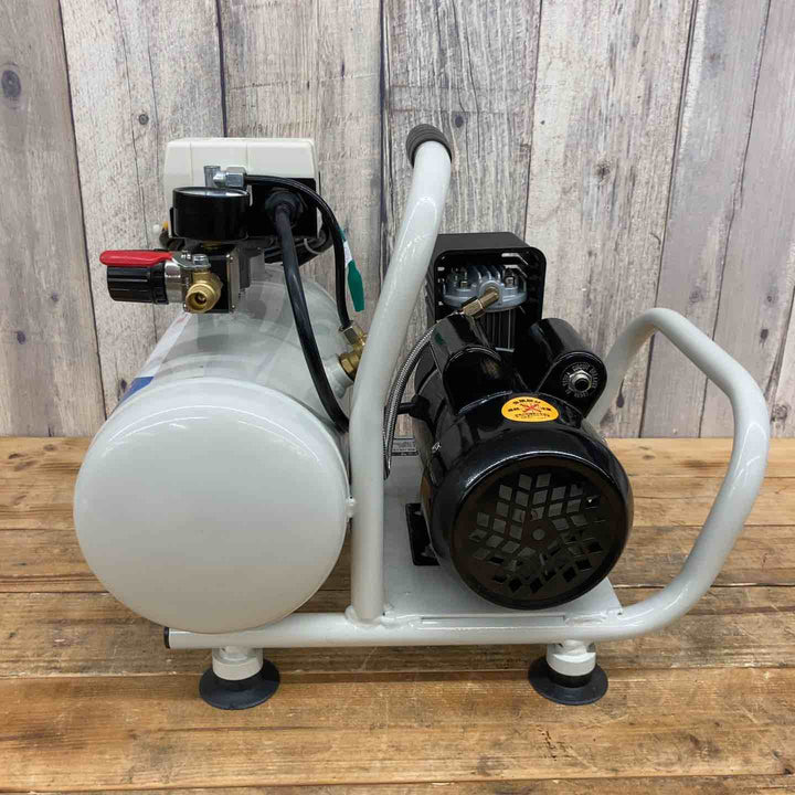 パオック PAOCK ミニ オイルレス エアコンプレッサー MOL-0405PA 5L エアフィルタ(本体取付済) 【東大和店】