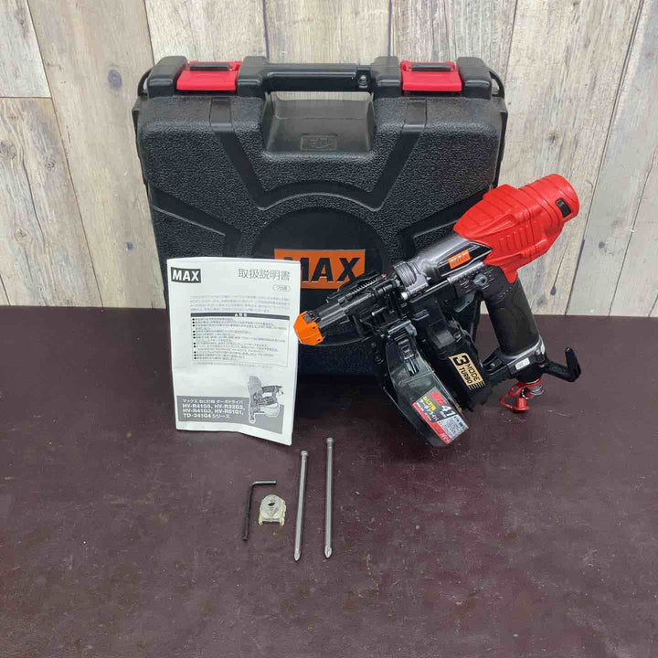 【中古品】 マックス(MAX) 高圧エアネジ打ち機 HV-R41G5-G 【東大和店】