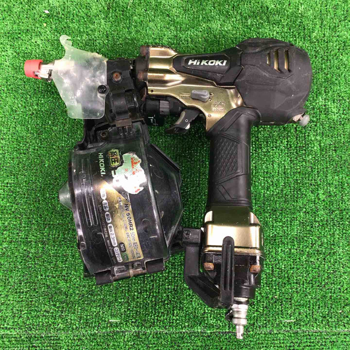 ★ハイコーキ(HIKOKI ※旧:日立工機) 高圧エア釘打ち機 NV50HR2(S)【川崎店】