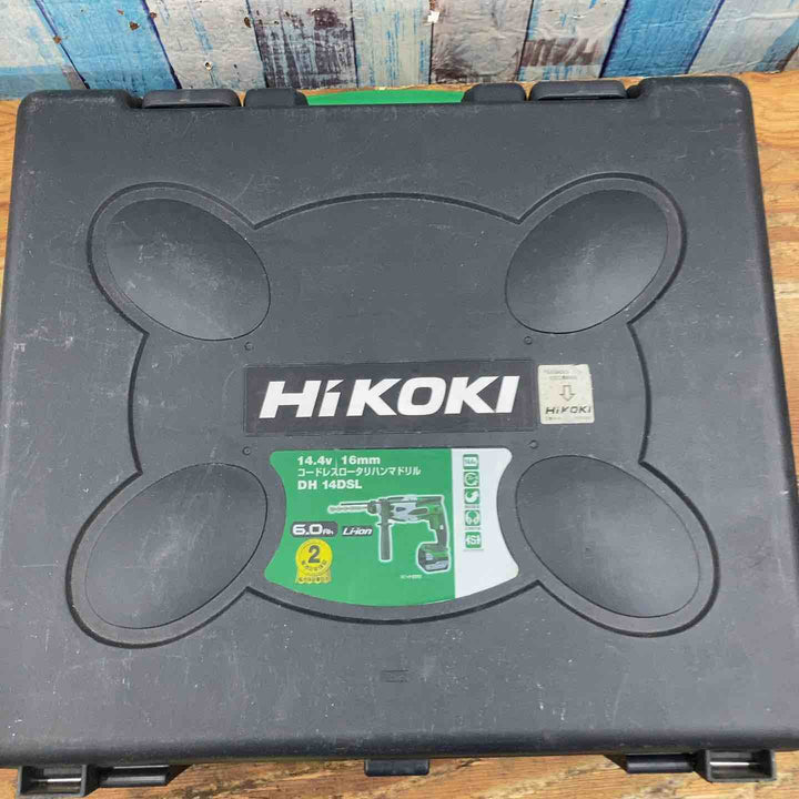 ★ハイコーキ(HIKOKI ※旧:日立工機) コードレスハンマドリル DH14DSL(2LYPK)(L)【柏店】
