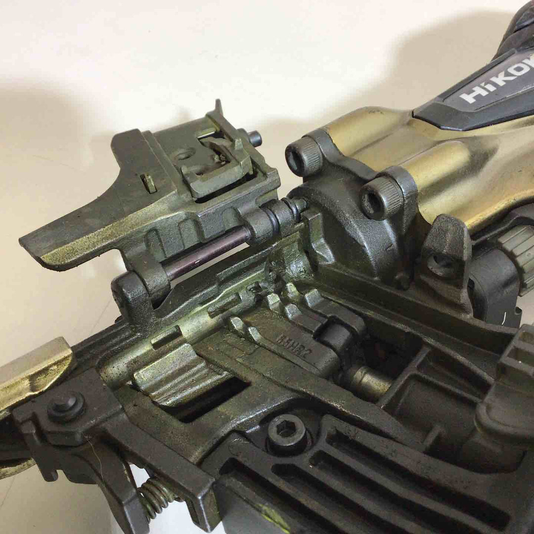★ハイコーキ(HIKOKI ※旧:日立工機) 高圧エア釘打ち機 NV65HR2(N) エアダスタボタン欠品 本体のみ【戸田店】