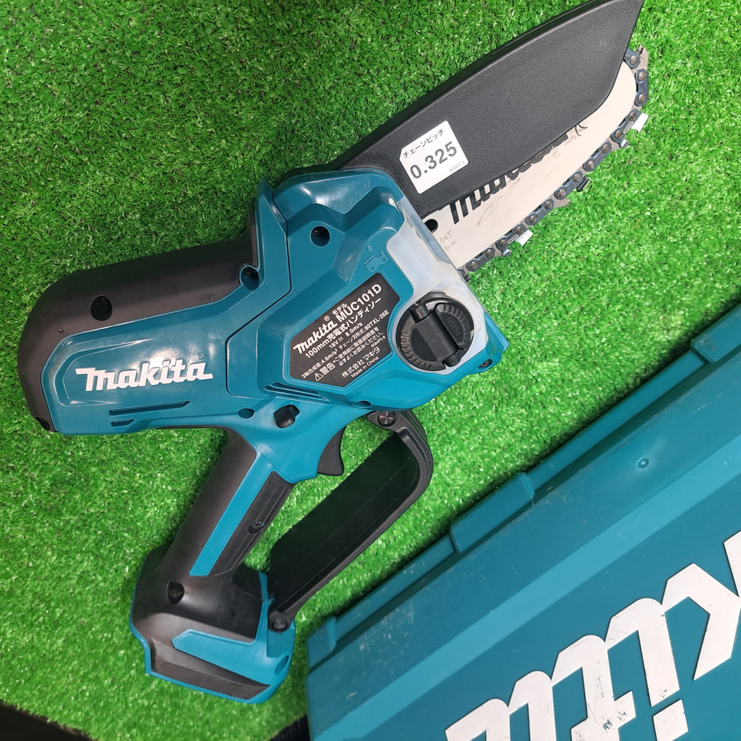 マキタ/makita 18V コードレスハンディソー MUC101DRG チェンソー 予備の替刃、ガイドバー付き【岩槻店】