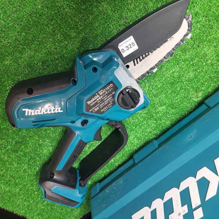 マキタ/makita 18V コードレスハンディソー MUC101DRG チェンソー 予備の替刃、ガイドバー付き【岩槻店】