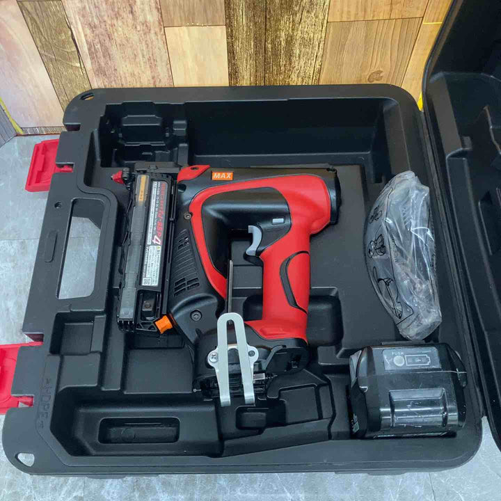 【中古品】◇マックス MAX コードレスピンネイラ TJ-35P4 本体とバッテリーとケース【八潮店】