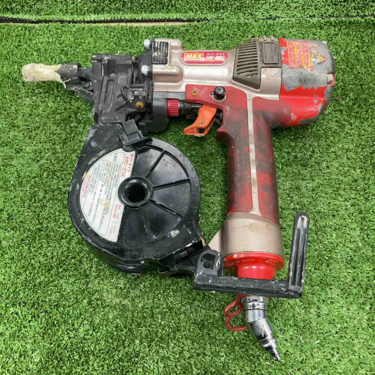 久留米】【引き取り限定】MAX CN-V400A 釘打ち機 125mm