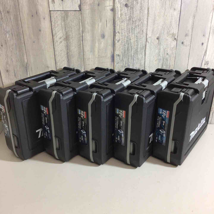 【未使用品】マキタ(makita) コードレスインパクトドライバー TD173DRGX TD173DRGXB TD173DRGXO 5台セット 青 ブルー 黒 ブラック オリーブ【戸田店】