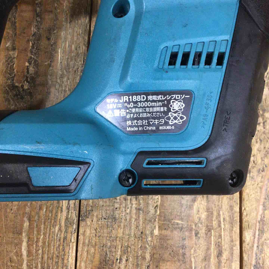 ☆マキタ(makita) コードレスレシプロソー 本体のみ JR188DZ【所沢店】