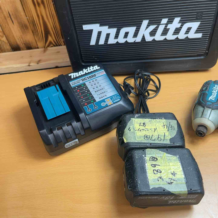 マキタ(makita) コードレスソフトインパクトドライバー TS141DRGX セット 充電器未使用 バッテリー2個 6.0Ah 18V 穴あけ 【越谷店】