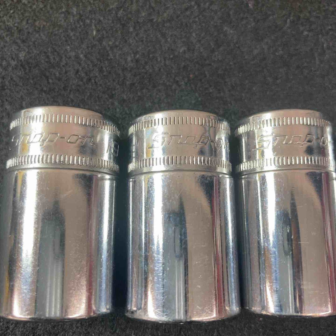 【中古品】 スナップオン(Snap-on) FSMS8～FSMS19 セミディープソケット 12点セット 【東大和店】