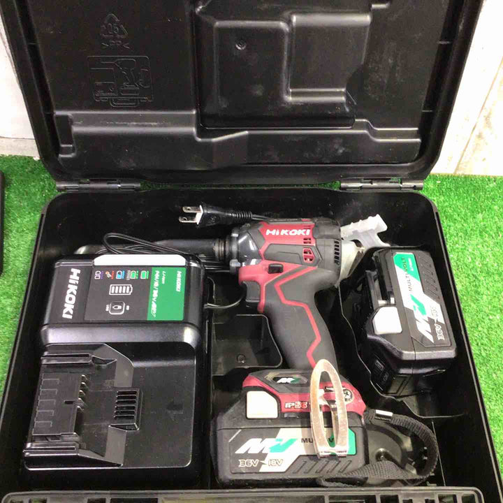 ★ハイコーキ(HIKOKI ※旧:日立工機) コードレスインパクトドライバー WH36DC(2XPR)【町田店】