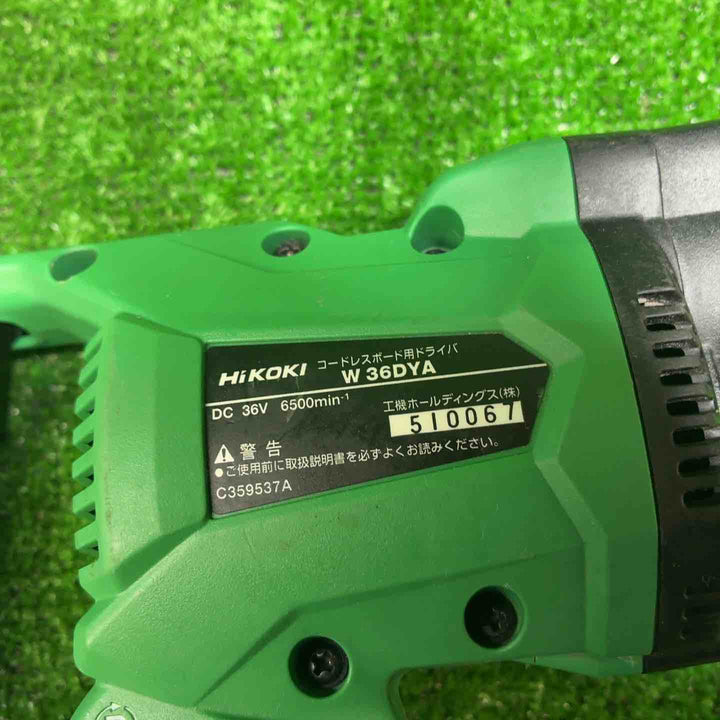 【中古品】 ハイコーキ(HIKOKI ※旧:日立工機) コードレススクリュードライバ W36DYA(NN) 【藤沢店】
