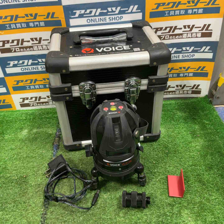 ◇VOICE 5ラインレーザー墨出し器 VLR-5X 矩十字・横【草加店】