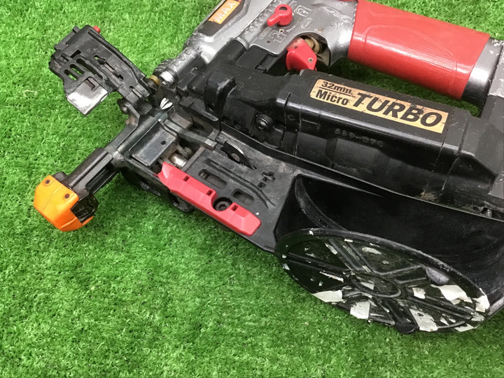 ジャンク品★マックス(MAX) 高圧エアネジ打ち機 HV-R32G1【富山店】●Y6