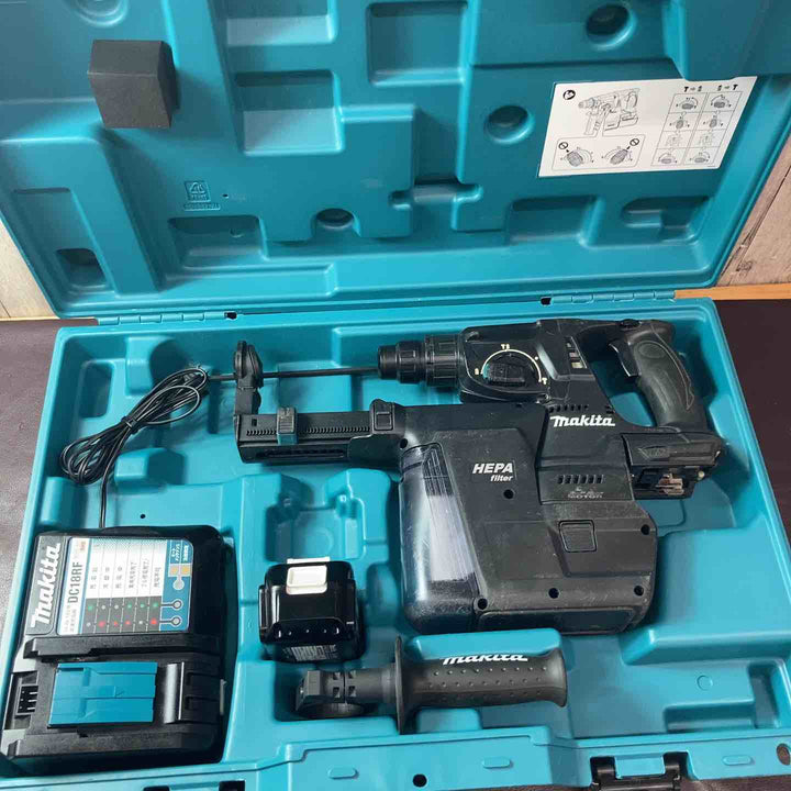 【中古品】マキタ(makita) コードレスハンマドリル HR244DRGXV 集じんシステム付属【東大和店】