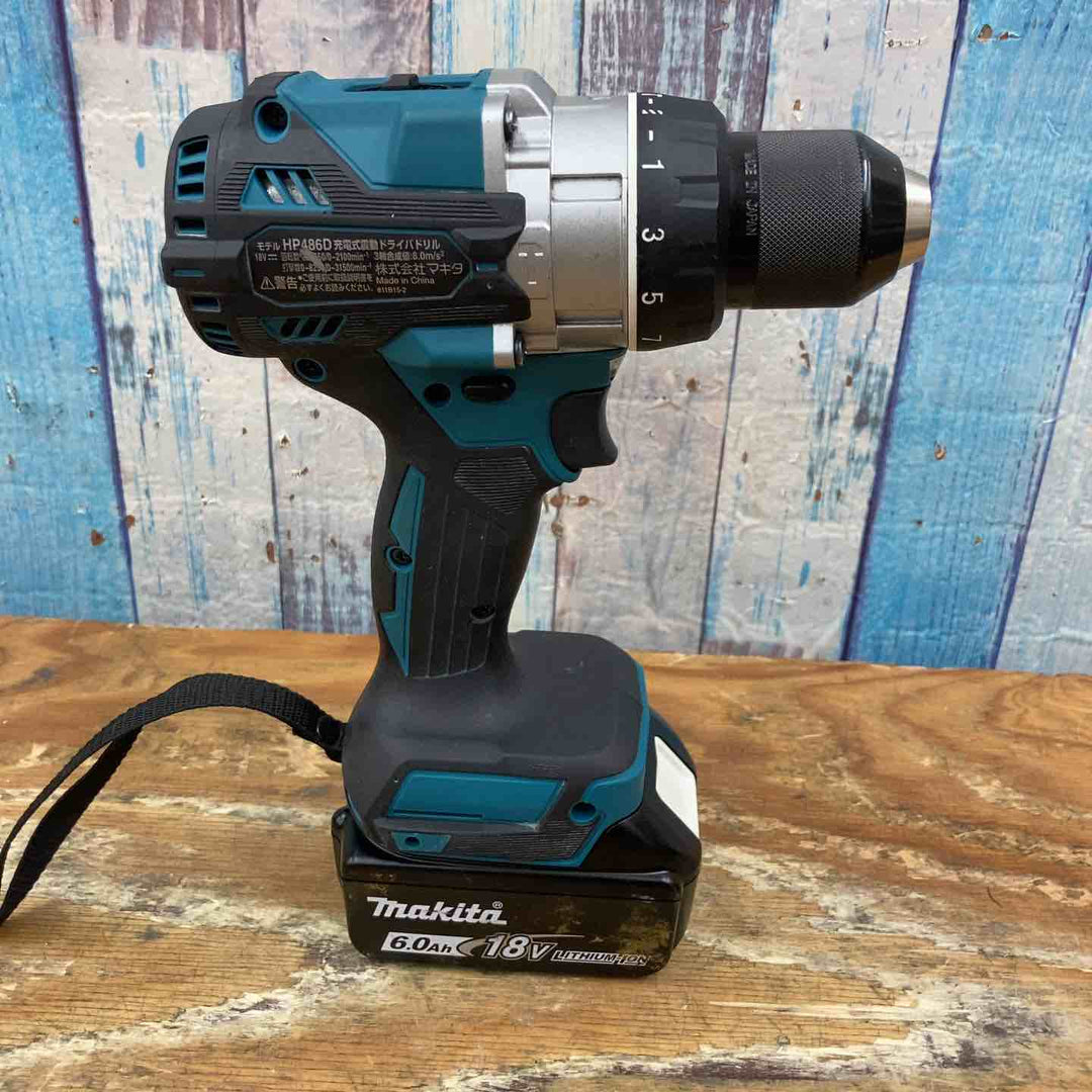 ★マキタ(makita) コードレス振動ドリルドライバー HP486DRGX【柏店】