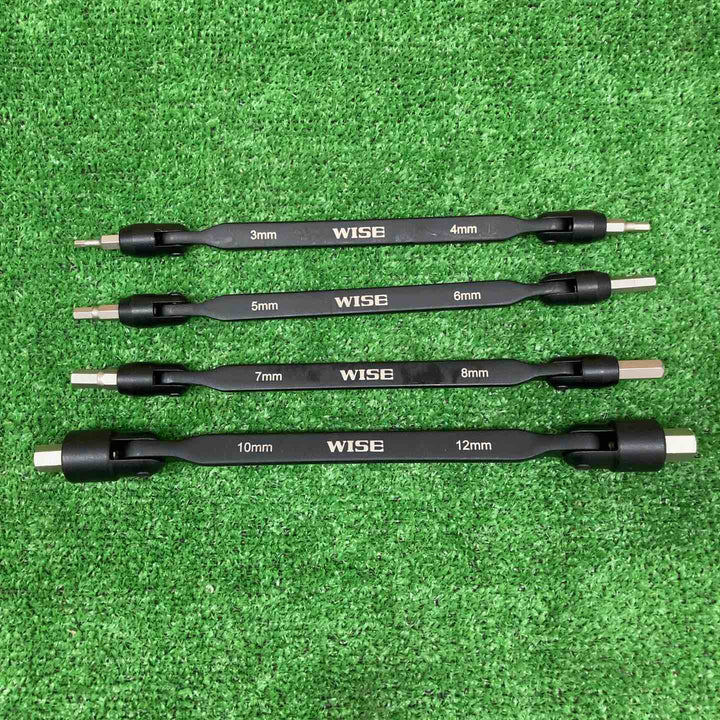 【中古美品】 ワイズ/WISE フリーレンチ 六角 ＊4本組 【鴻巣店】