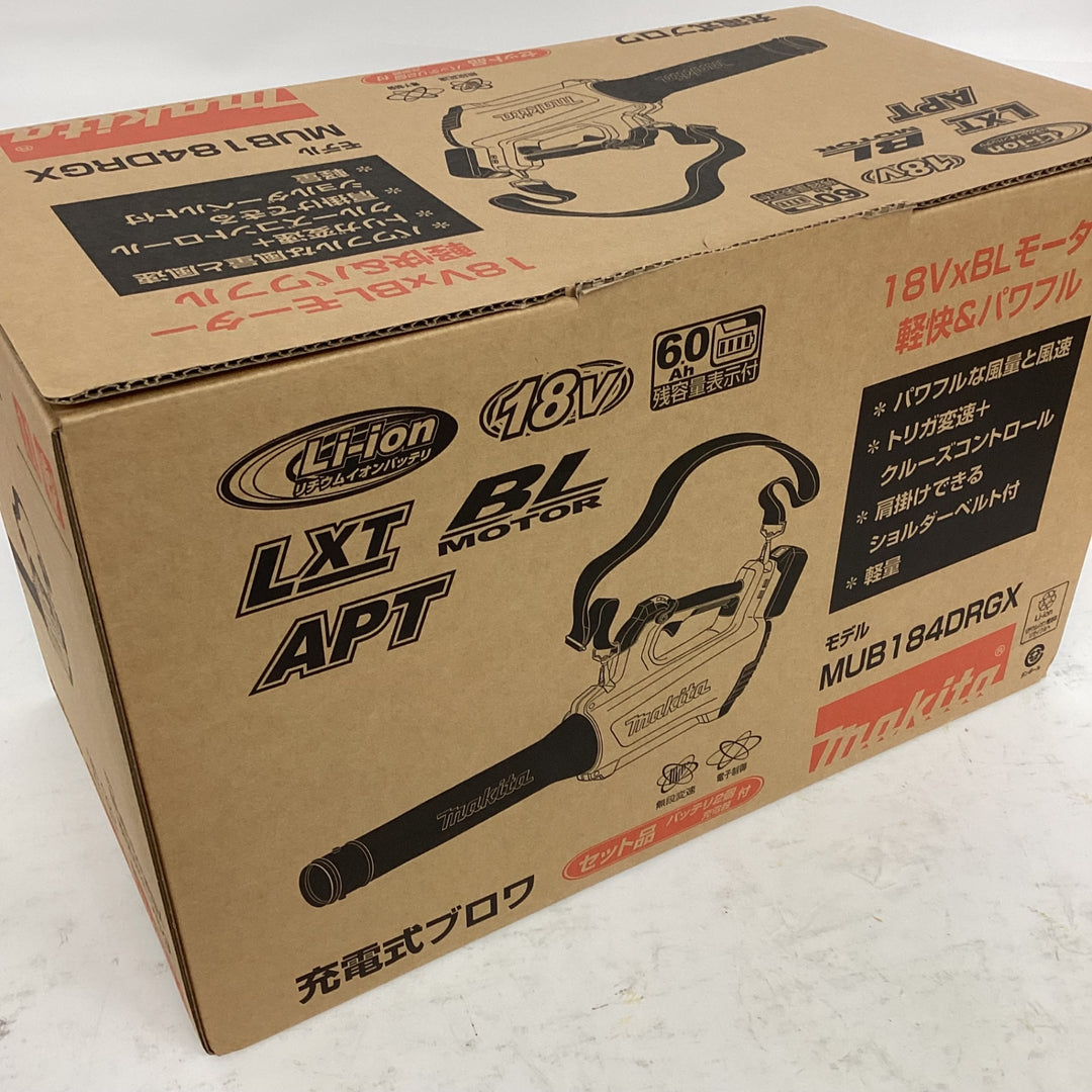 ★マキタ(makita) コードレスブロワ MUB184DRGX フルセット【狭山】