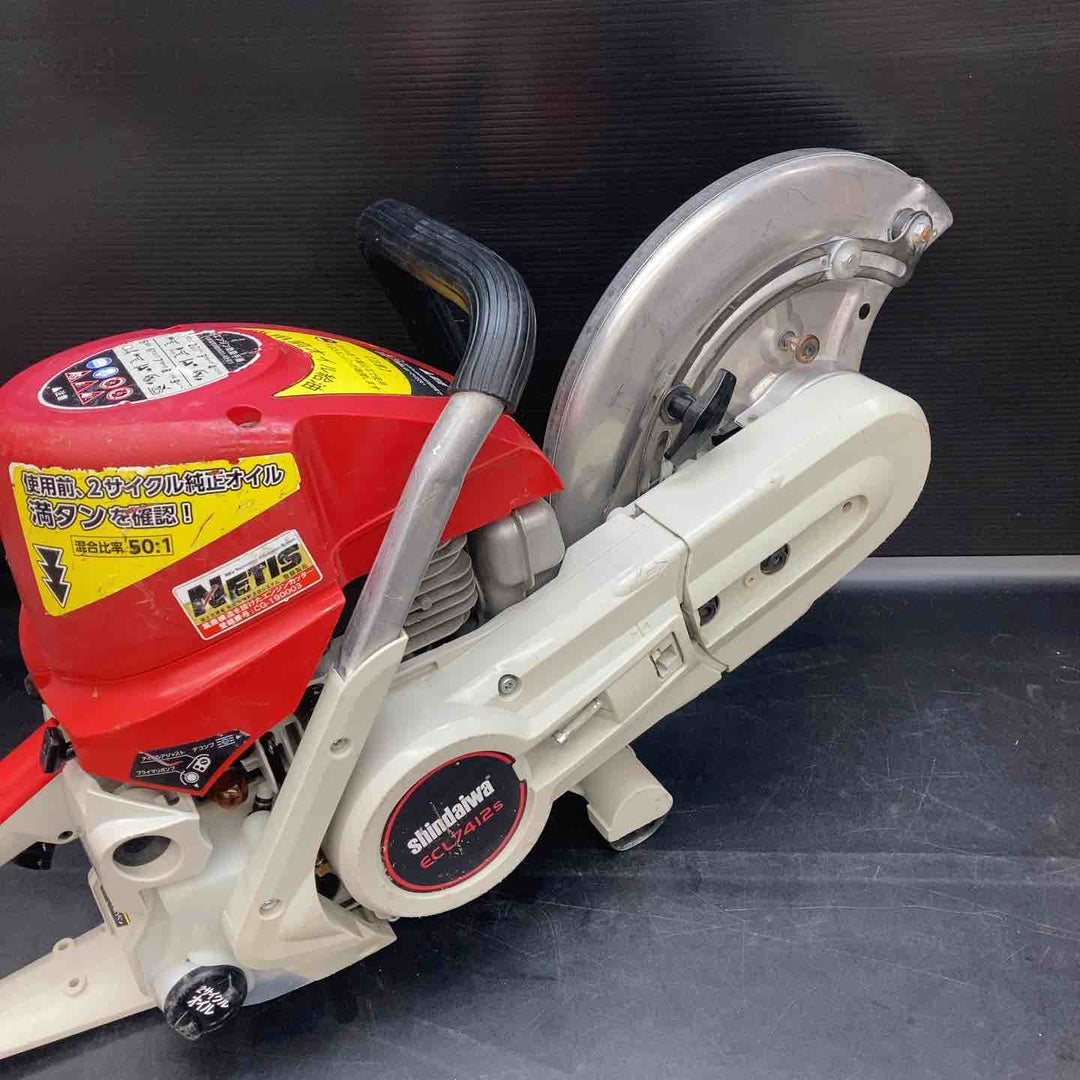 【中古品/店頭受取り限定】 新ダイワ(Shindaiwa) エンジンカッター スタンダードタイプ ECL7412S-CD 【藤沢店】