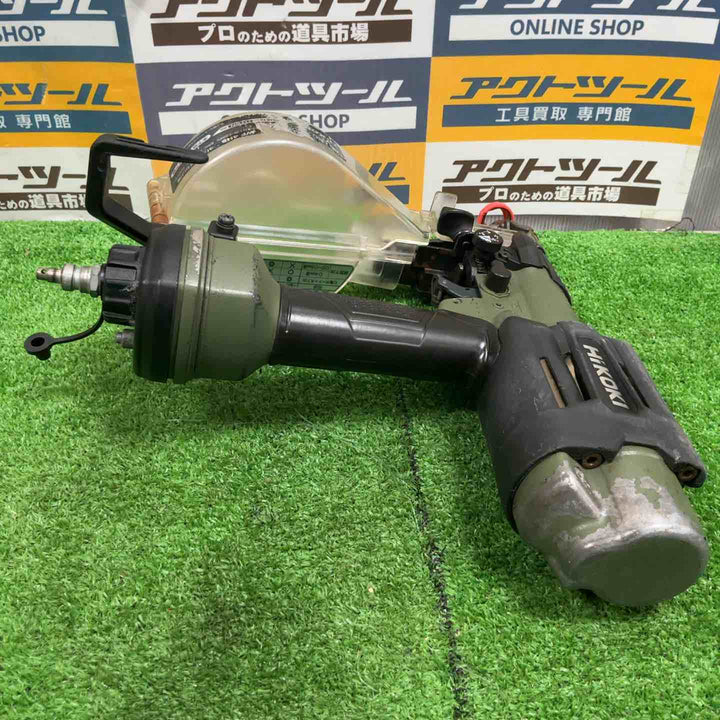 ◇ハイコーキ(HIKOKI ※旧:日立工機) 高圧エアネジ打ち機 WF4HS(AG) アブソリュートグリーン【草加店】