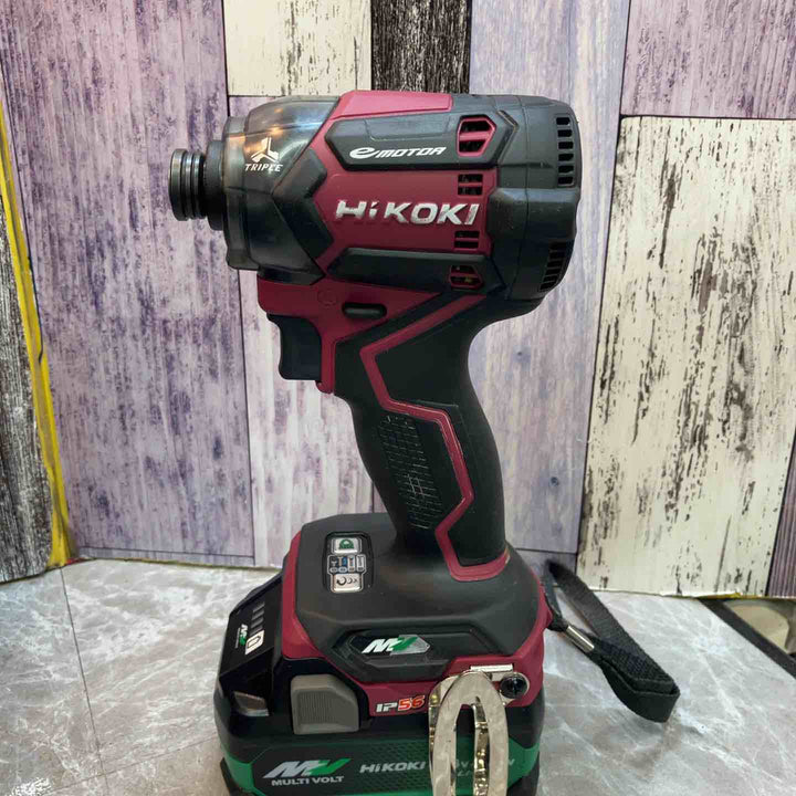 ★ハイコーキ(HIKOKI ※旧:日立工機) コードレスインパクトドライバー WH36DC(2XPSZ)(R)【八潮店】