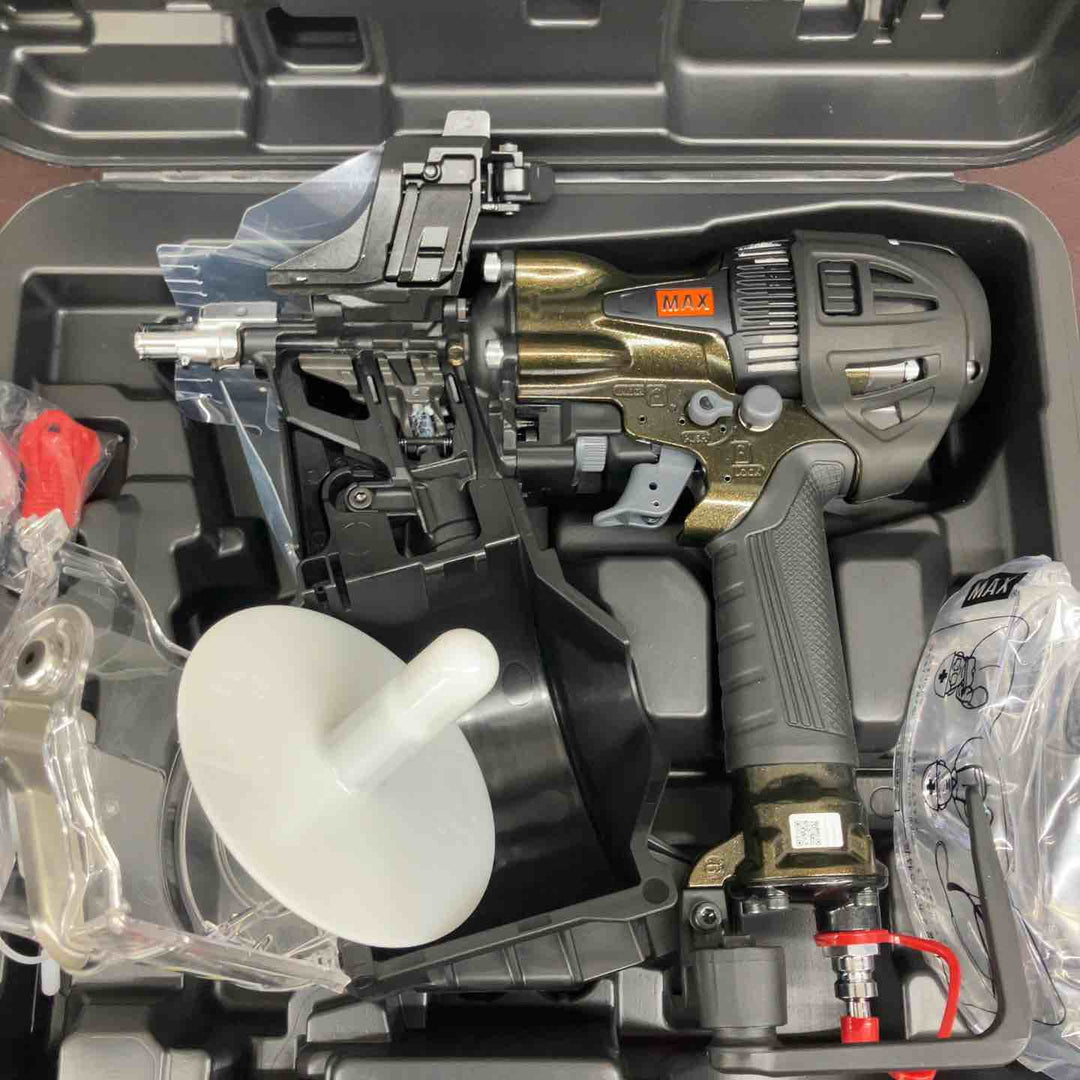 【未使用(店頭展示品)】マックス(MAX) 釘打ち機 HN-65FW1(V)_アンバーオリーブ【東大和店】