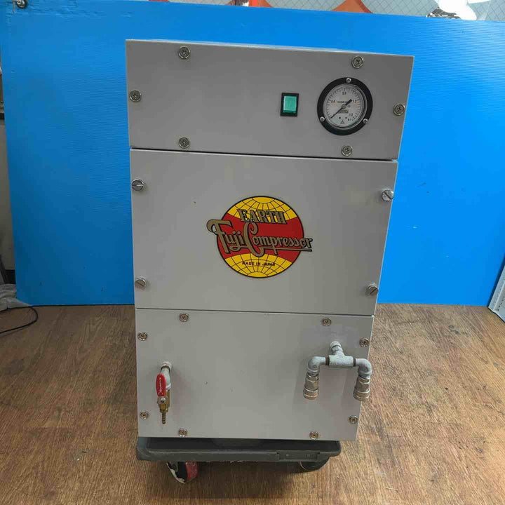 【店頭受取り限定】富士コンプレッサー製作所/FUJI 小型往復空気圧縮機 PS-400 充填3分30秒 パッケージコンプレッサ オイルフリー 静音モデル 450W 100V 23L【岩槻店】