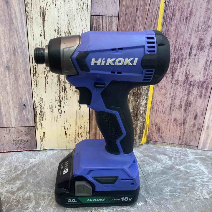 ◇ハイコーキ(HIKOKI ※旧:日立工機) コードレスインパクトドライバ FWH18DA(2BG)【八潮店】