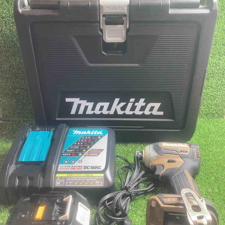 ◇マキタ(makita) コードレスインパクトドライバー TD170DGXAB オーセンティックブラウン【川崎店】