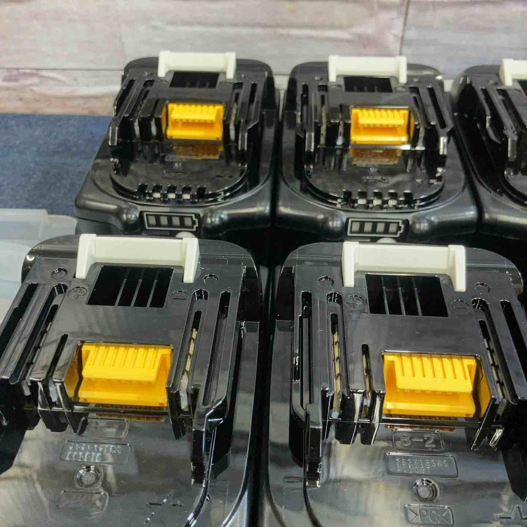 【未使用品】6個セット まとめ売り マキタ makita 18V 6.0Ah リチウムイオンバッテリー BL1860B【八潮店】