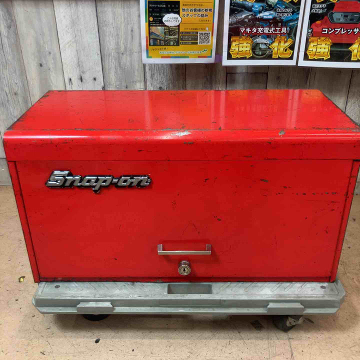 【中古品/店頭受取り限定】 スナップオン(Snap-on) 3段トップチェスト KRA3055 鍵付き 旧ロゴ ビンテージ カナダ製 【東大和店】