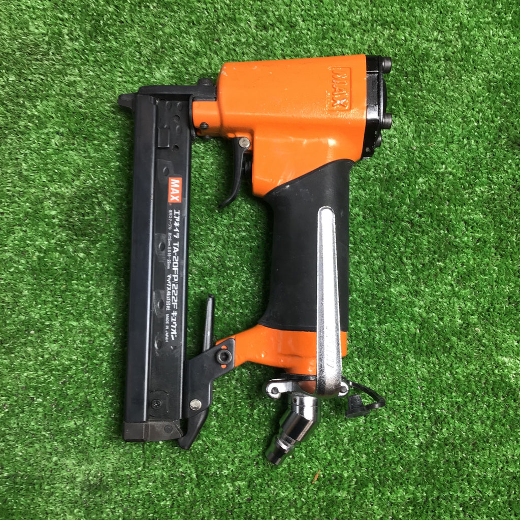 【完売商品】マックス　ステープル用常圧エアタッカ　TA-20FP/222Fキュウオン【中古品】 Aju4r3l2zV3aTZAwNekiDyYGo4OOxB