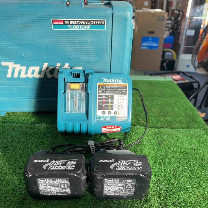 ☆マキタ(makita) 充電式アングルインパクトドライバ  TL061DRF 18V 3.0Ah 2個付き【桶川店】