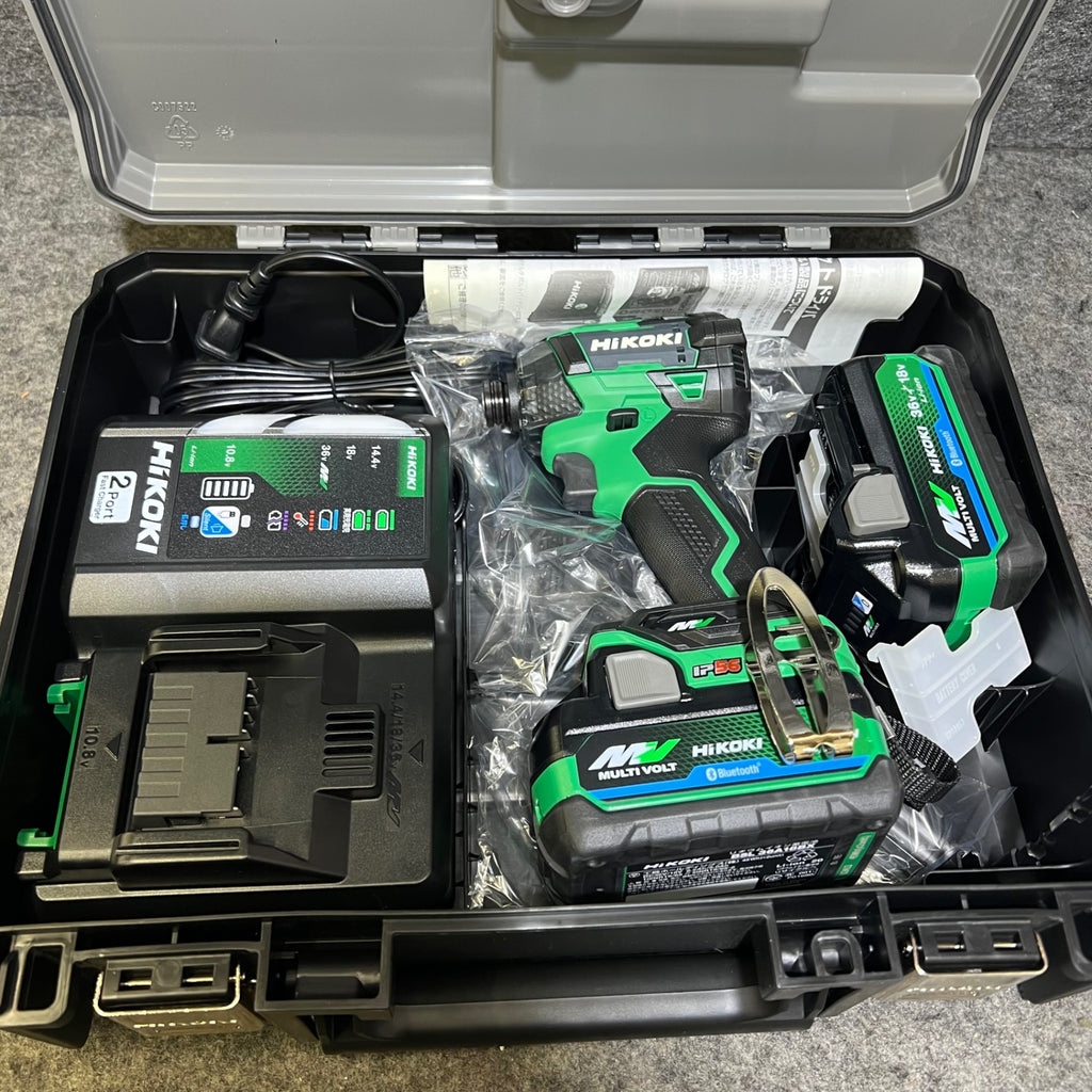 ハイコーキ(旧日立工機)インパクトドライバーWH-36DAアグレッシブグリーン ☆ハイコーキ(HIKOKI ※旧:日立工機) コードレスインパクトドライバ