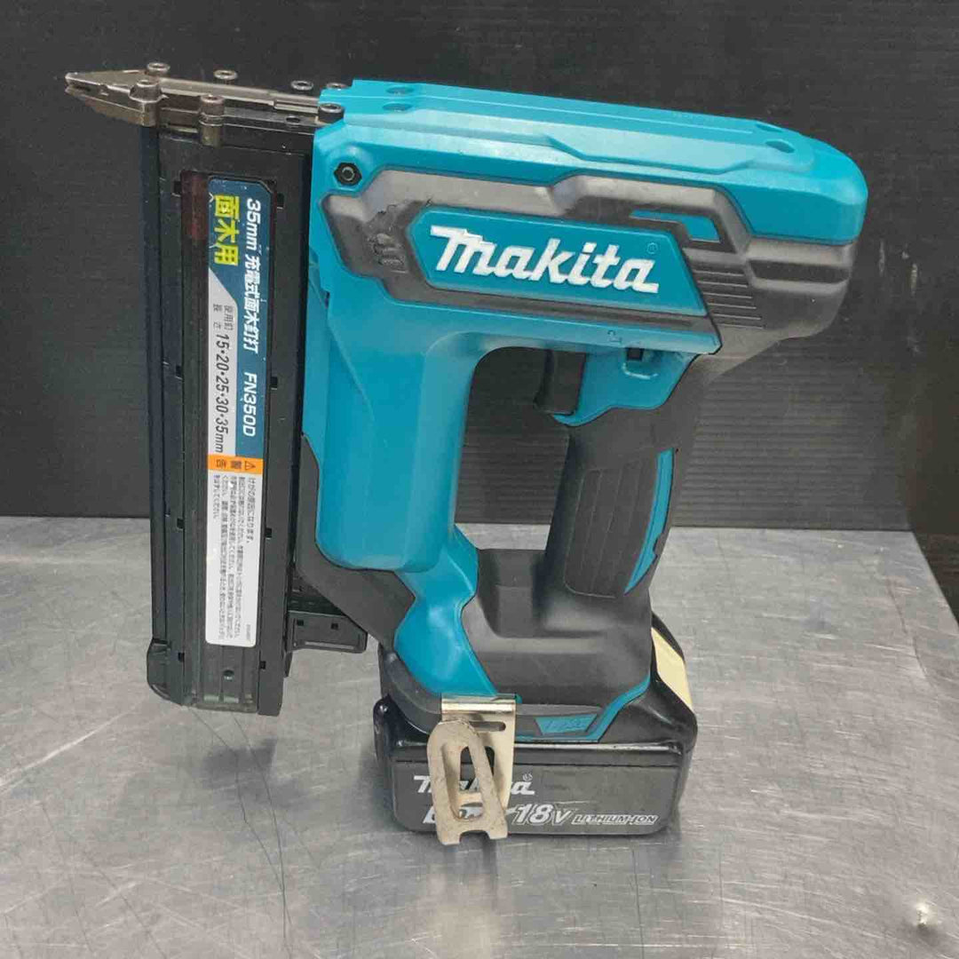 【中古品】 マキタ(makita) 18V 35mm コードレスフィニッシュネイラ FN350DRG タッカー 【東大和店】