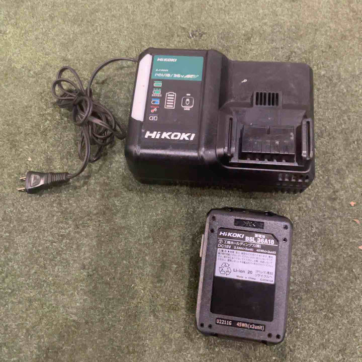 ★ハイコーキ(HIKOKI ※旧:日立工機) コードレスクリーナー R36DB(SC)(XPZ) 36V 動作確認済【川口店】
