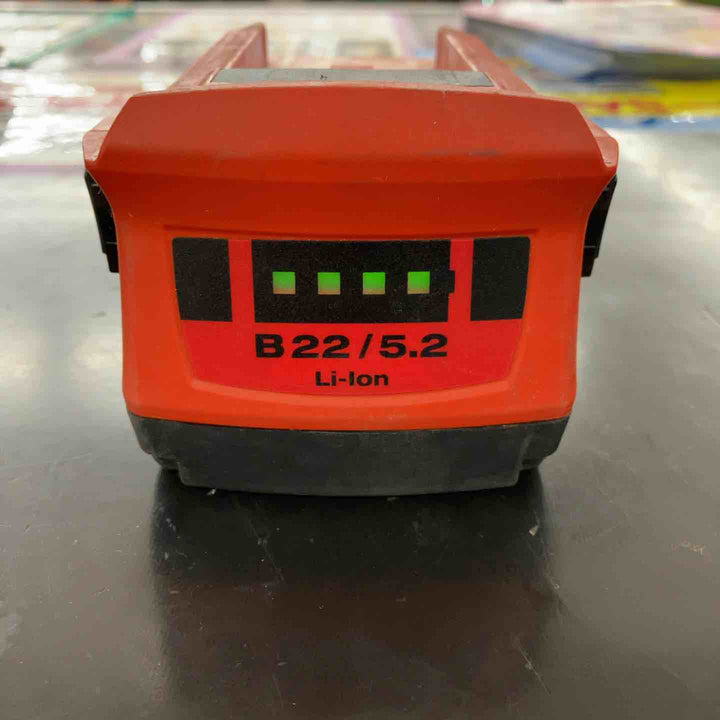 ◇ヒルティ(HILTI) リチウムイオンバッテリー B22 5.2 22V/5.2Ah【鴻巣店】