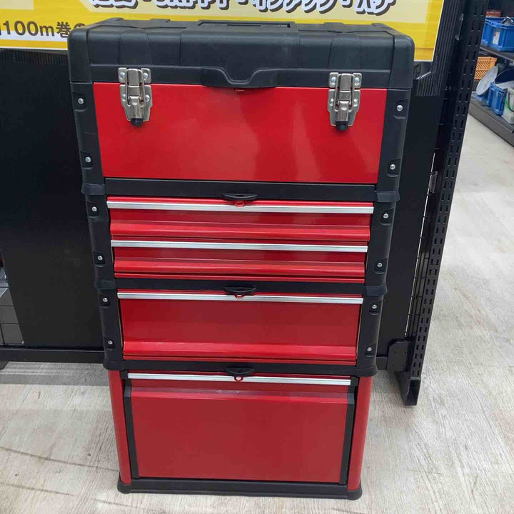 【店頭受取り限定】▼合体式ツールチェスト 5段 キャスター付道具箱【川越店】
