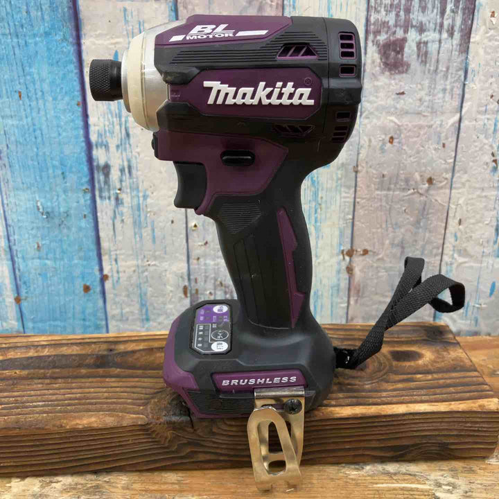 【美品】★マキタ(makita) コードレスインパクトドライバー TD171DGXAP 18V フルセット パープル【柏店】
