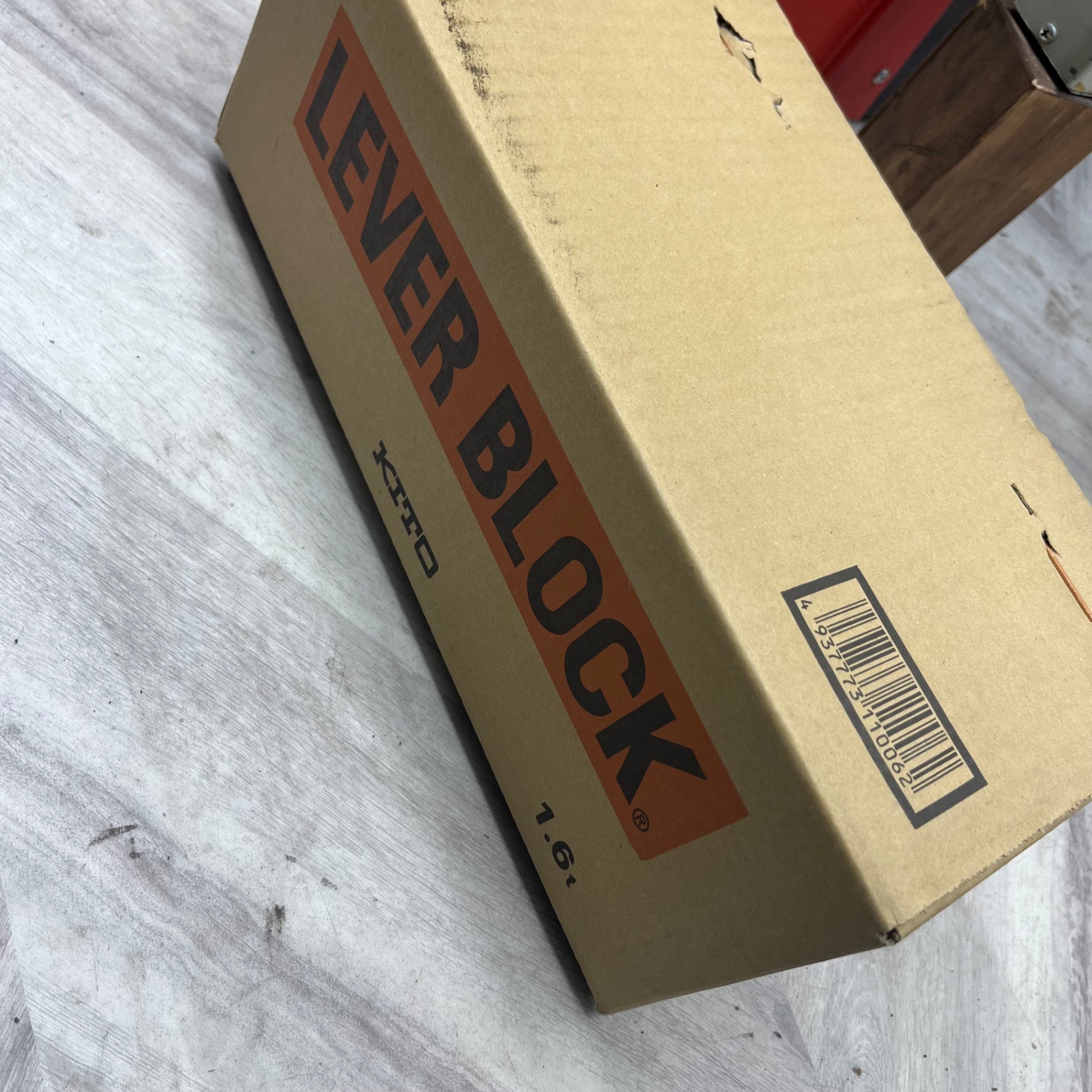 KITO キトー LB016 レバーブロック【リライズ野田愛宕店】【店頭取引限定】【未使用】ITHX8946PHAK KITO（キトー） LB016 レバーブロック L5形 1.6t x 1.5m KITO : ビック