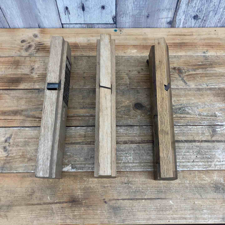【中古品】 安兵衛・小鍛冶・万七 鉋3点セット 鉋 かんな カンナ 和工具 大工道具 鑿 のみ 鋸 のこ 【東大和店】