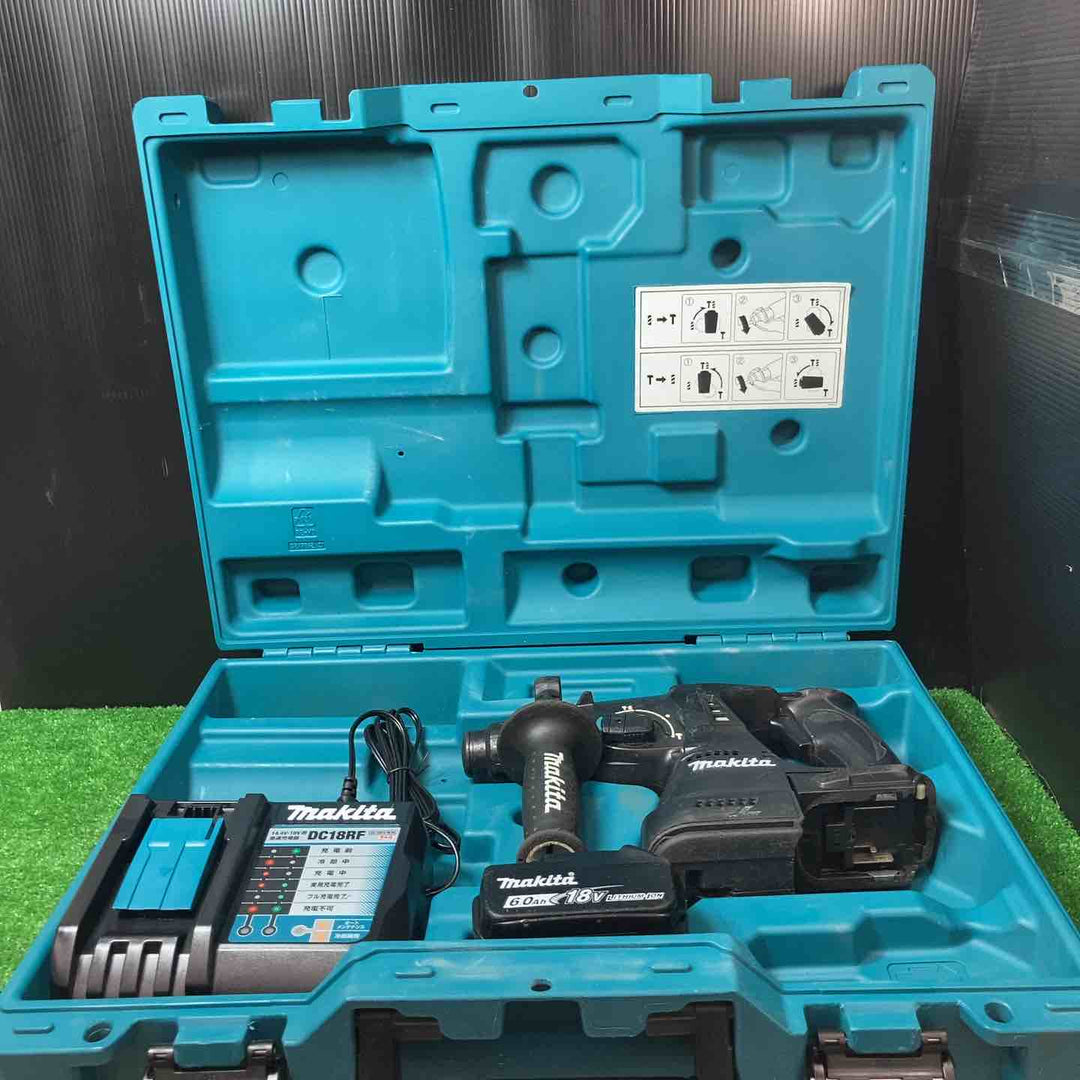 マキタ コードレス(ロータリ)ハンマドリル HR244DRGB 18V6.0Ahバッテリー1個付き 【岩槻店】