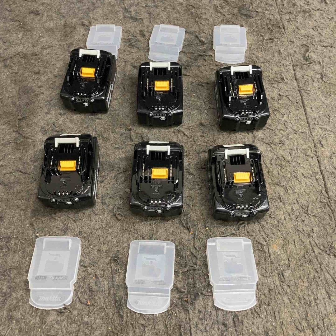 マキタ(makita) リチウムイオンバッテリー 18V/6.0Ah BL1860B 計6点【鴻巣店】