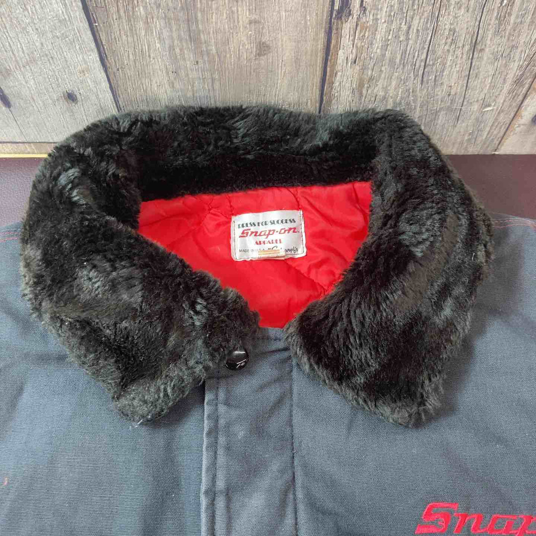 【中古品】 スナップオン(Snap-on) ワークジャケット LorLL 帽子 襟ボア ビンテージ MADE IN U.S.A 【東大和店】