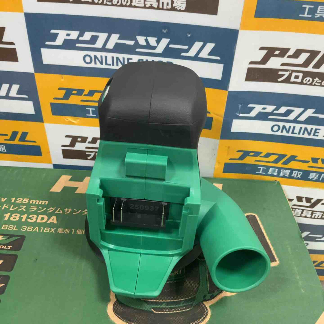 ★ハイコーキ(HIKOKI ※旧:日立工機) コードレスランダムサンダ SV1813DA(XPZ)【草加店】
